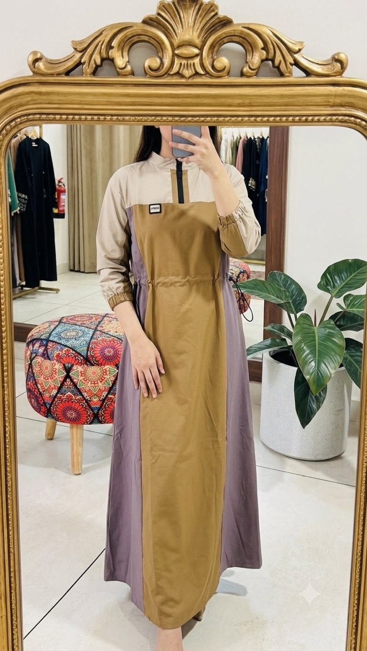 Urban Contrast Dress
