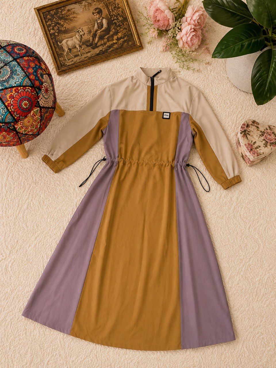Urban Contrast Dress
