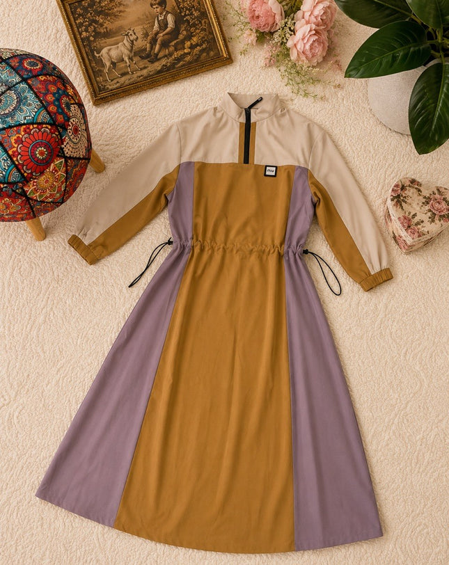 Urban Contrast Dress