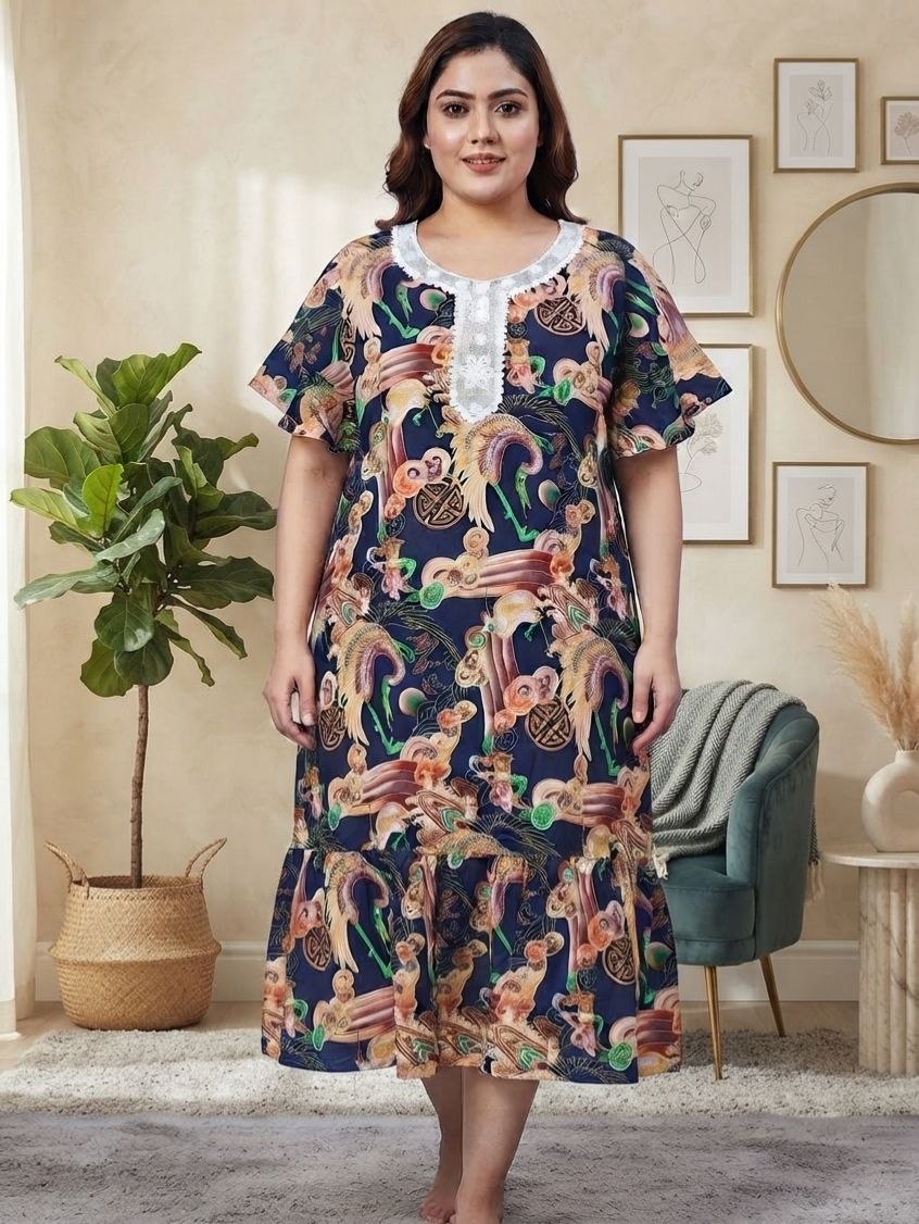 Midnight Rayon Nighty