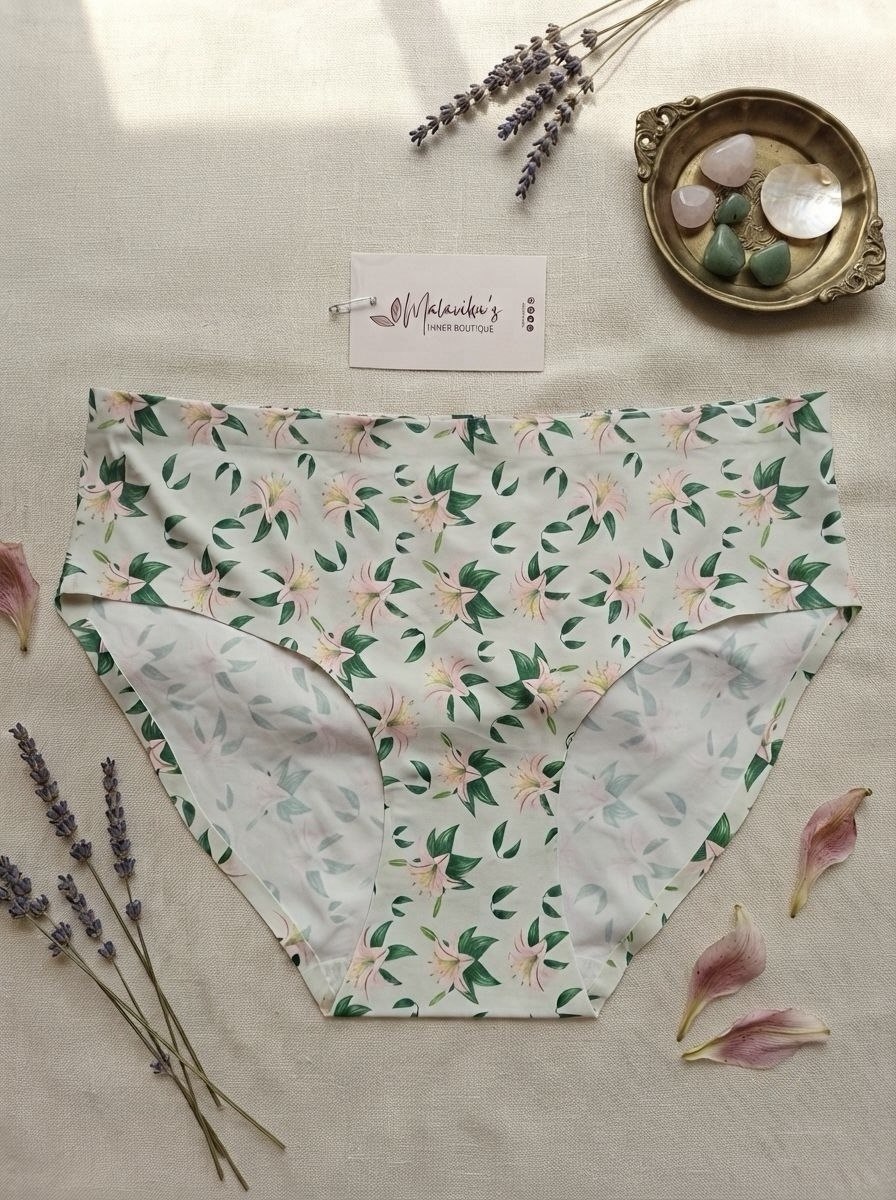 Seamless Panties - Floral