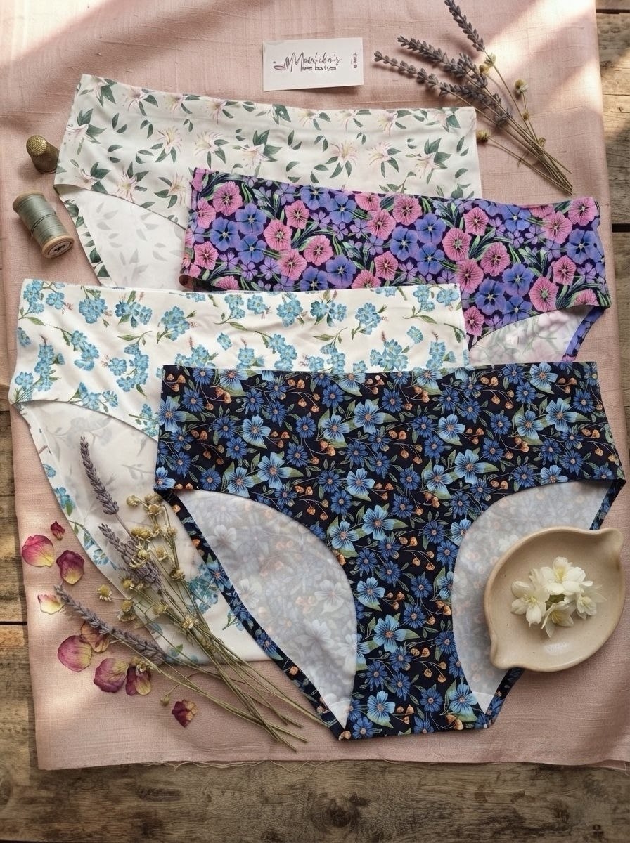 Seamless Panties - Floral