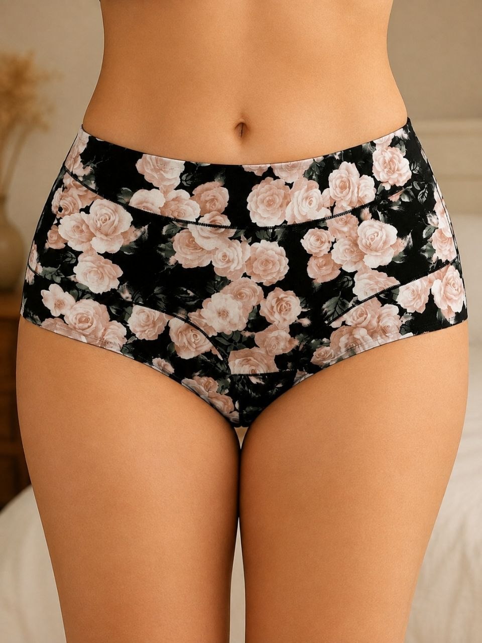Printed Cotton Full Coverage Panties