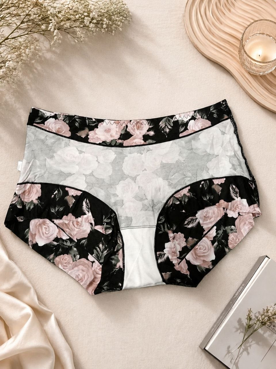 Printed Cotton Full Coverage Panties