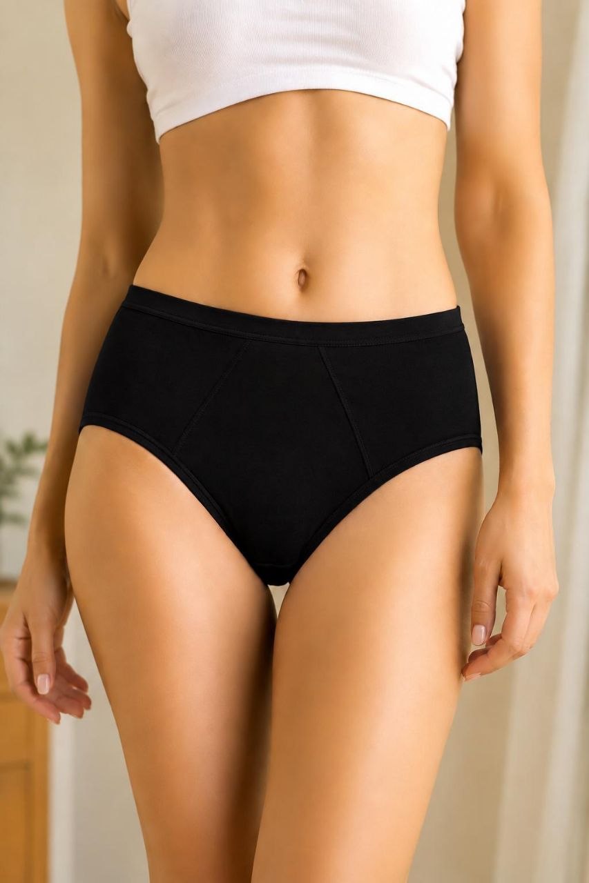 HerBilss - Inbuilt Cotton  Padded Period Panty