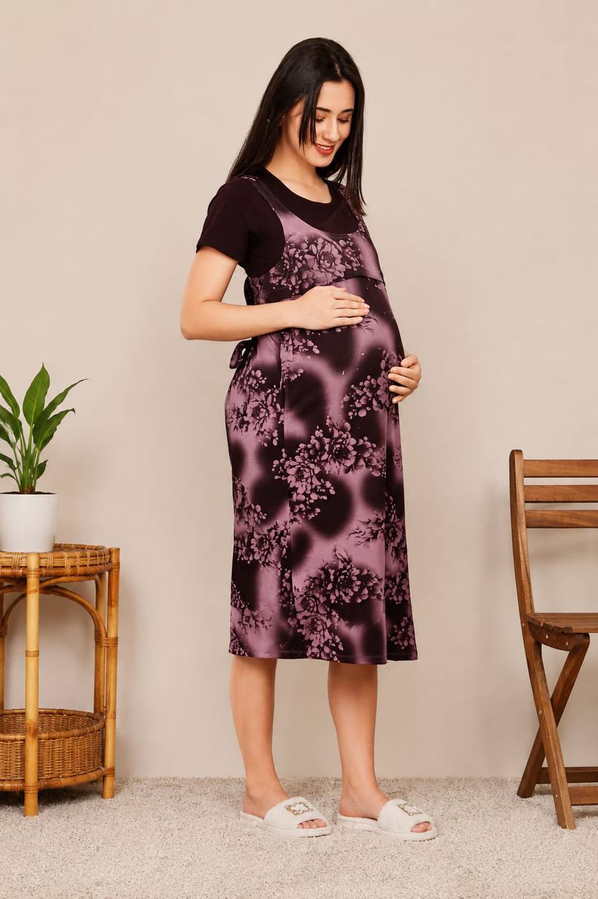 MumEase Printed Nighty