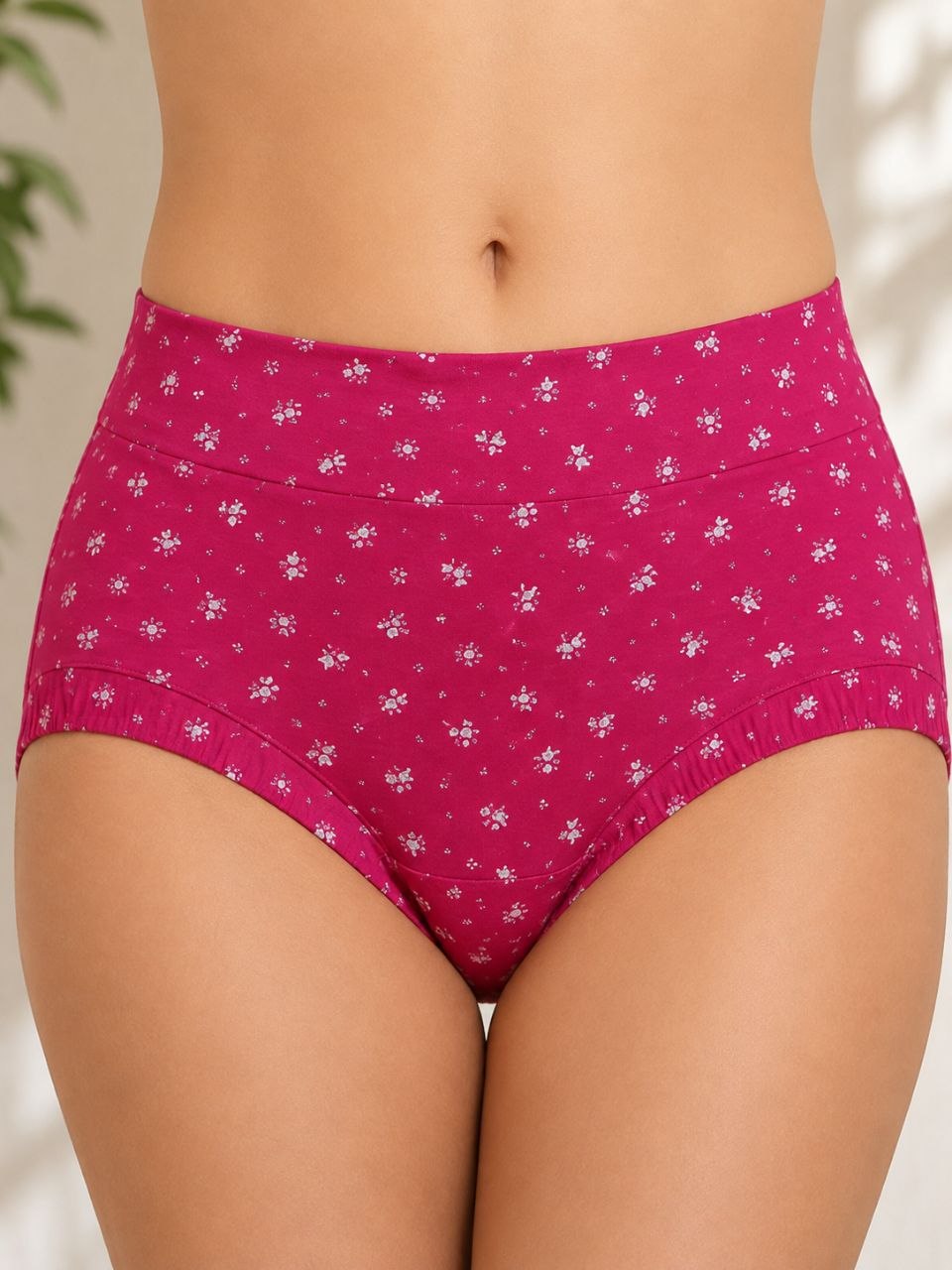 Cotton Highwaist Full Coverage Panty