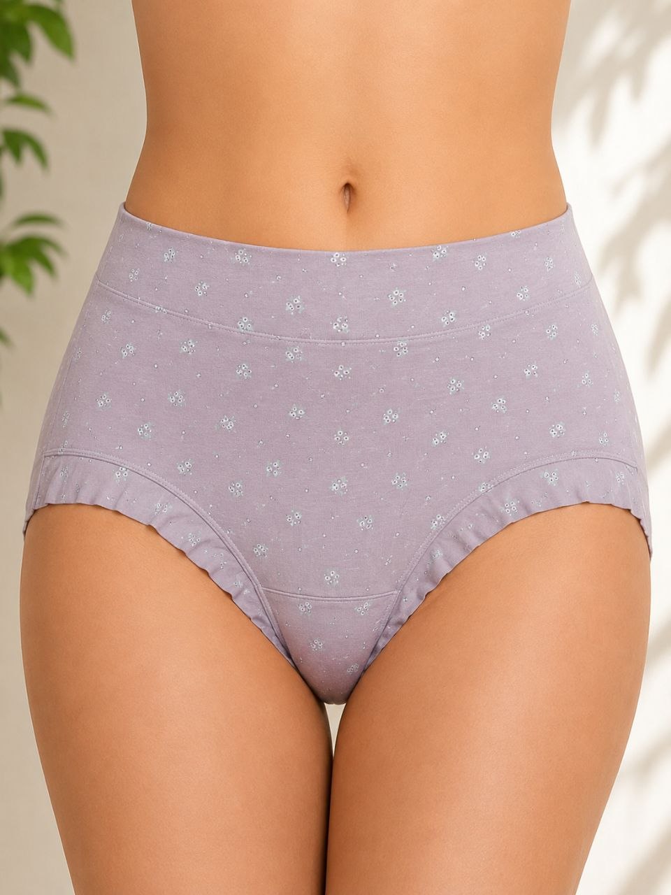 Cotton Highwaist Full Coverage Panty
