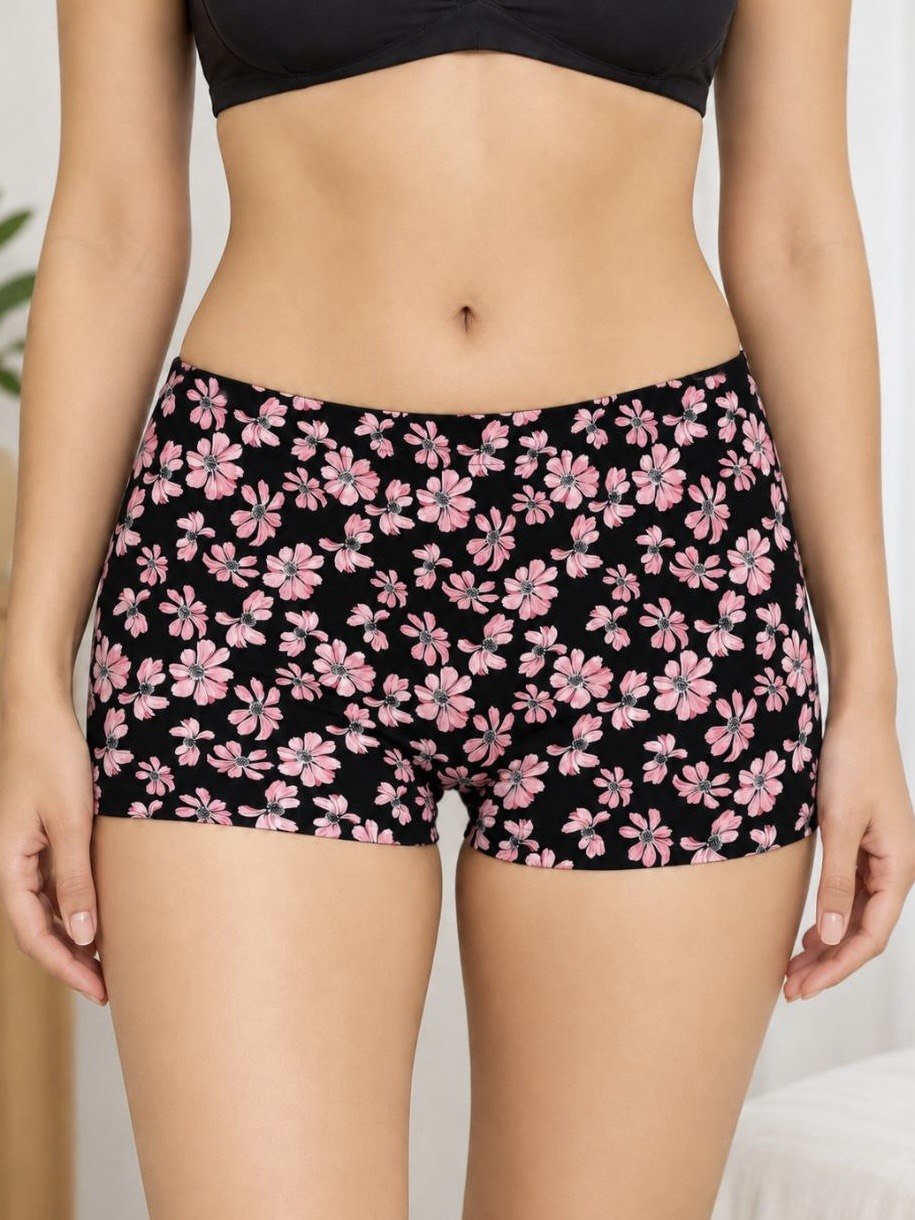 Seamless Boyshorts Printed