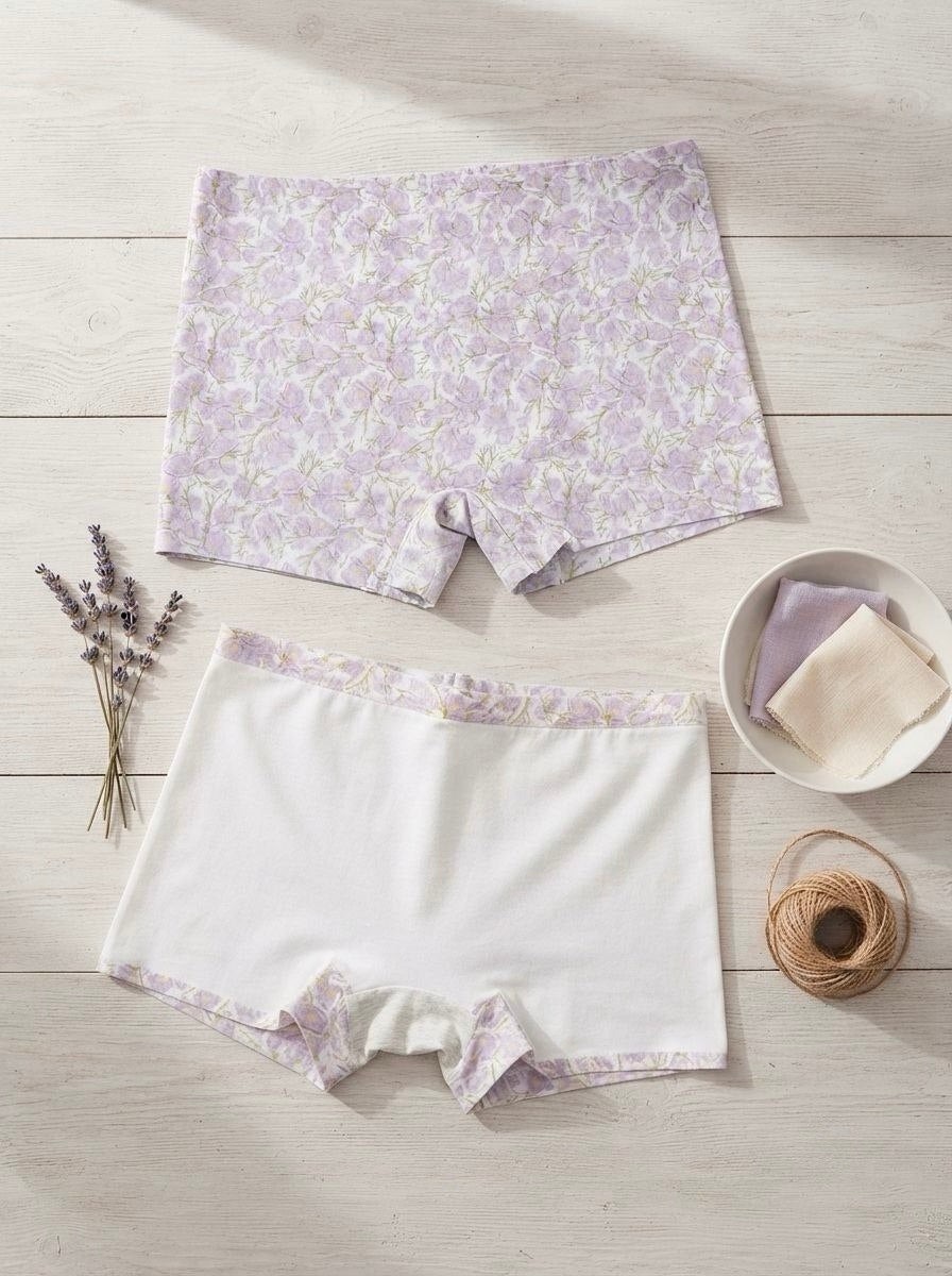 Seamless Boyshorts Printed