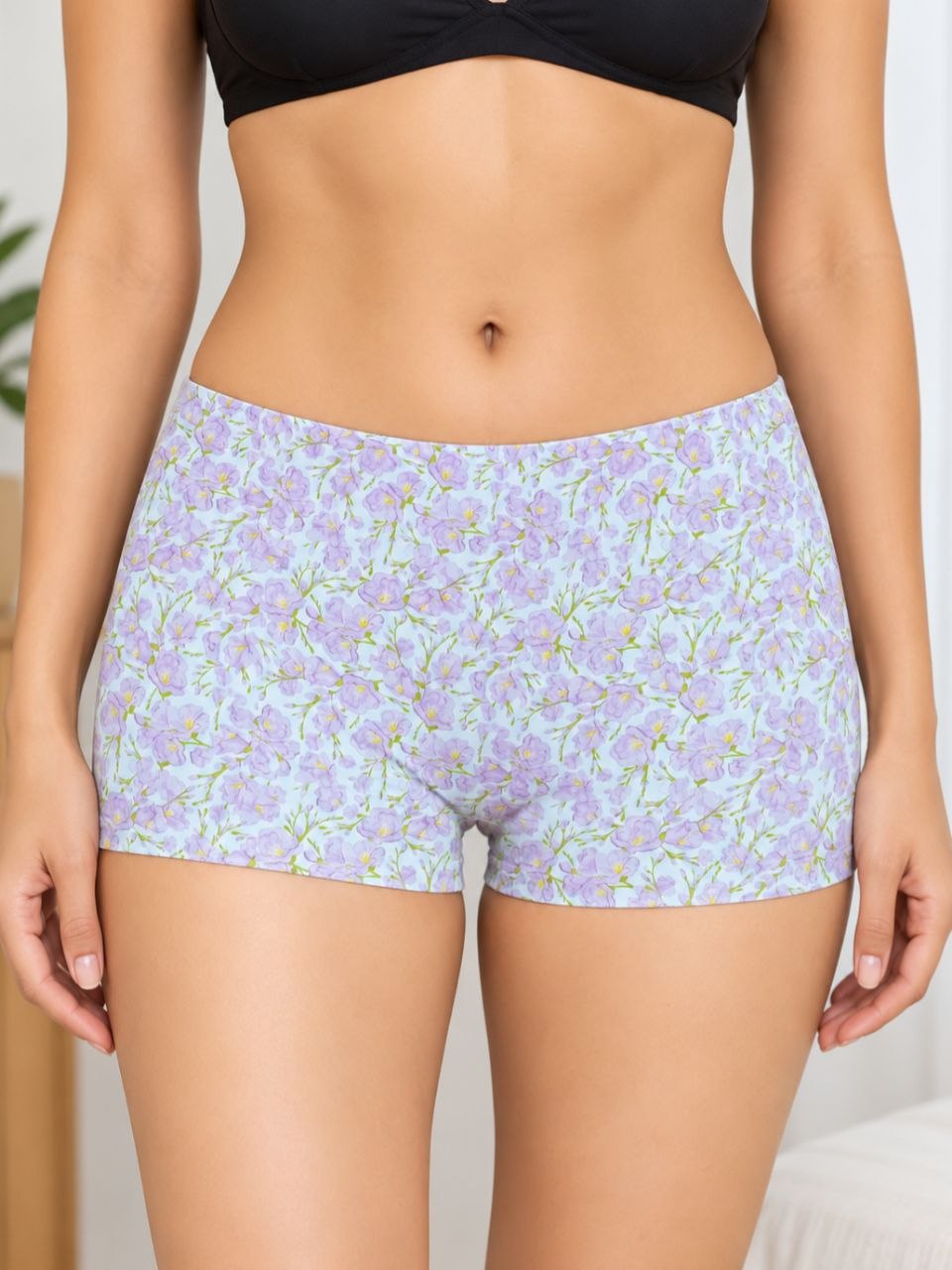 Seamless Boyshorts Printed