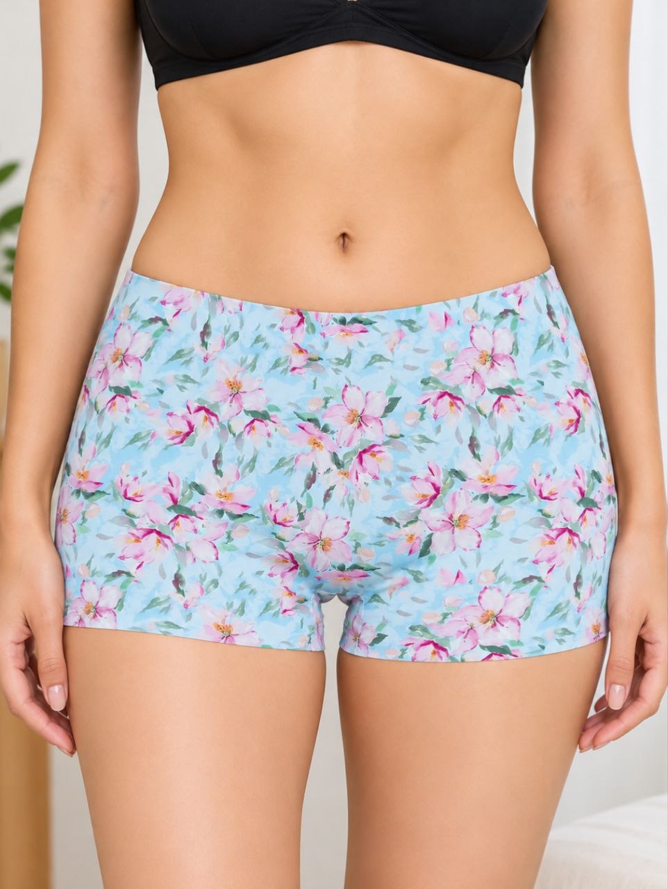 Seamless Boyshorts Printed