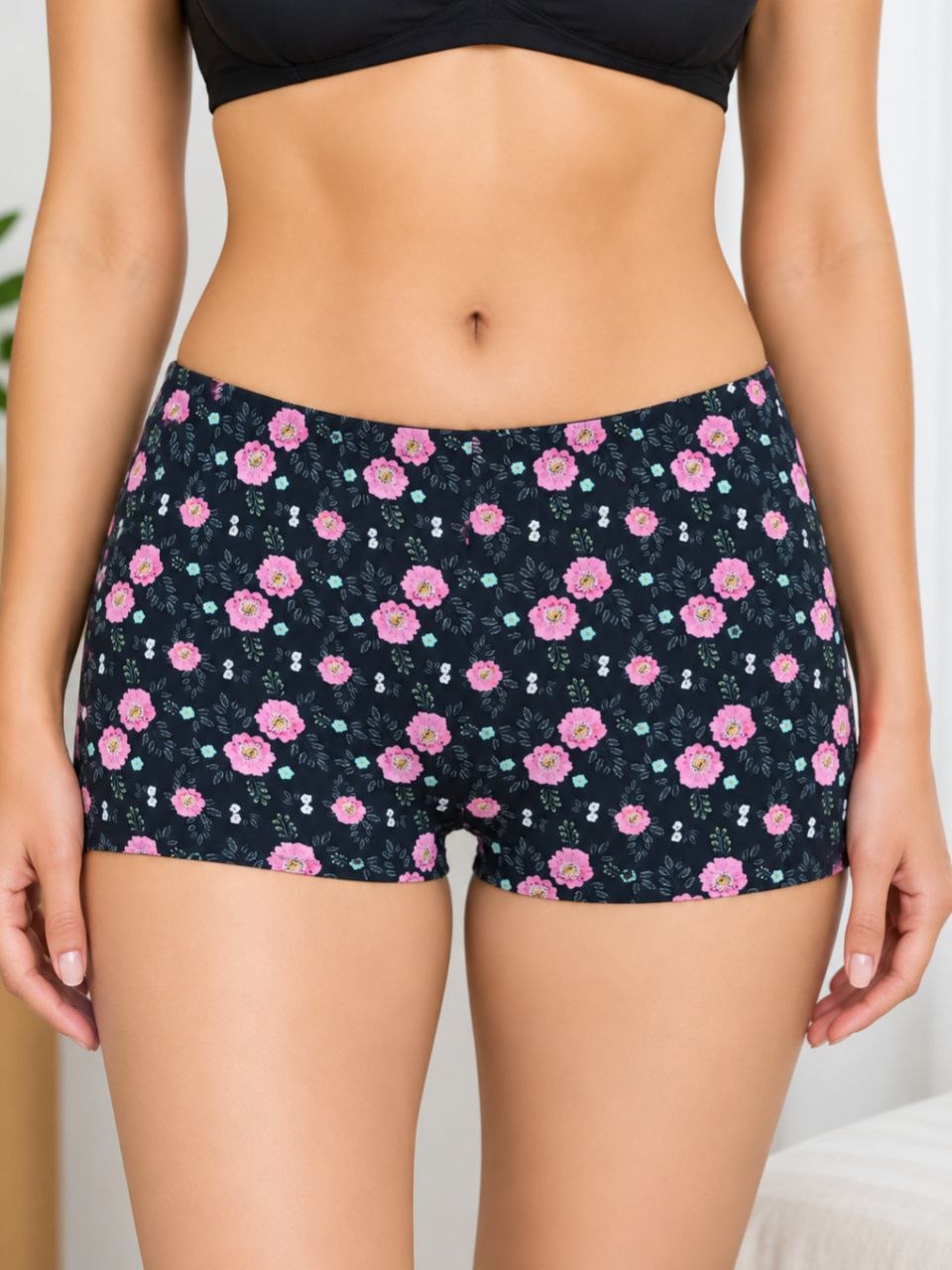 Seamless Boyshorts Printed