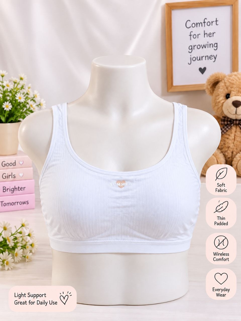 Soft Padded Beginners Bra