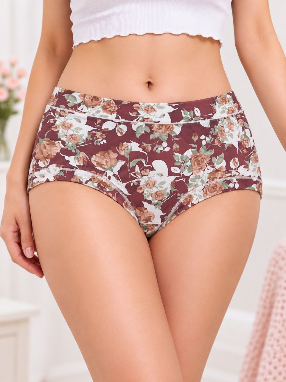 Floral Butterfly Panties M - XL