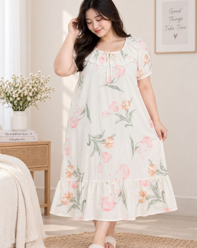 Lace Floral Maxi