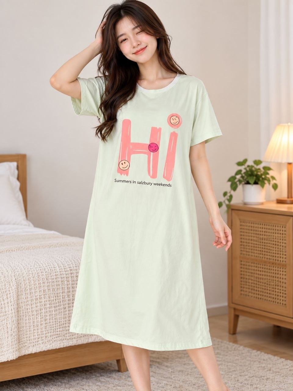 Korean Short Nighty
