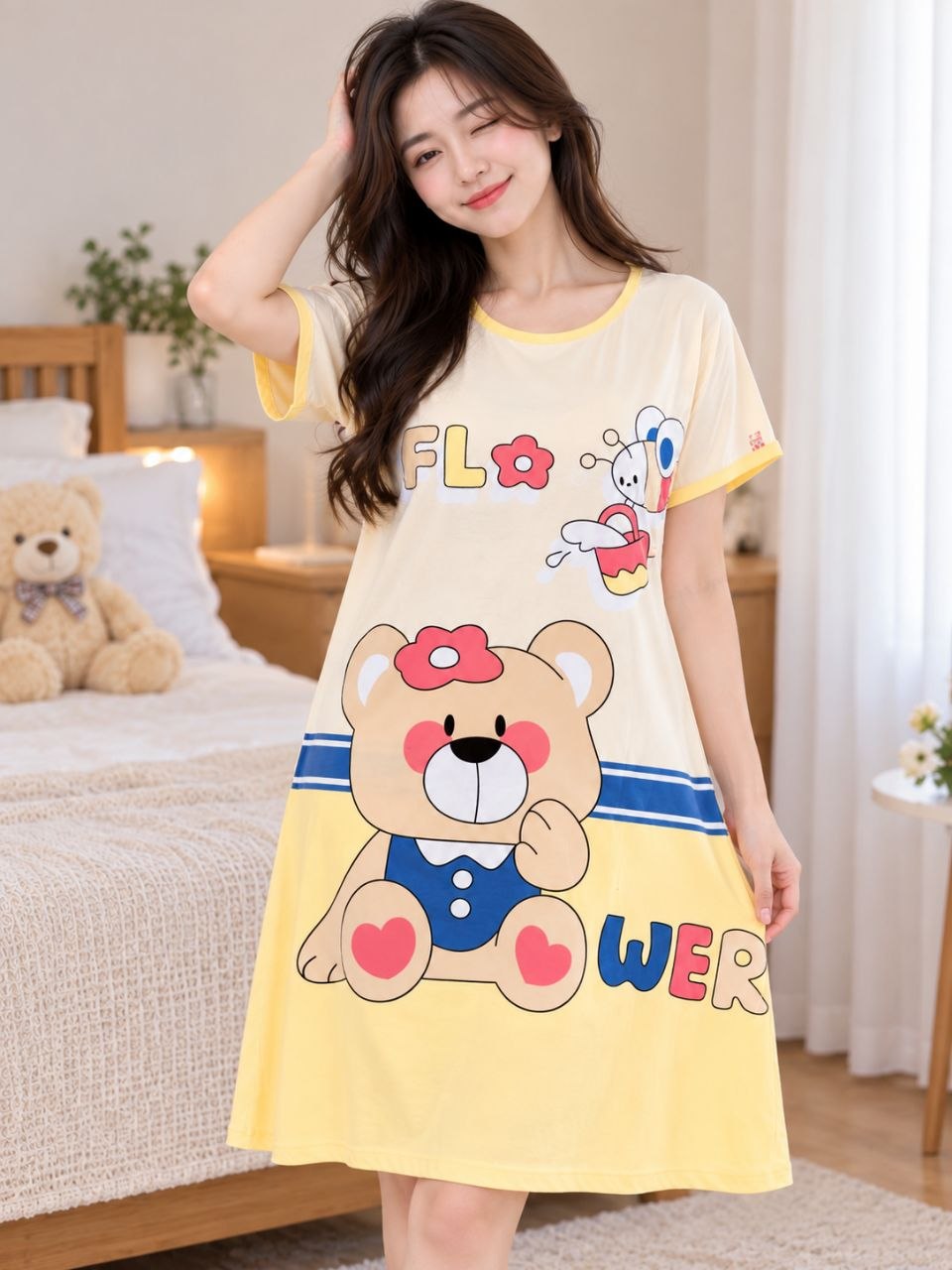 Korean Short Nighty