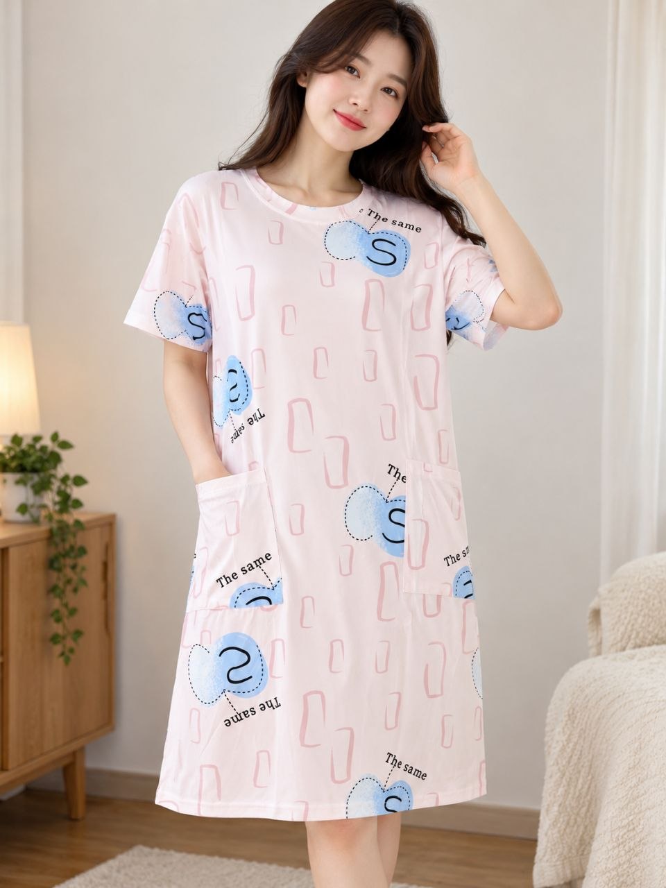 Korean Short Nighty