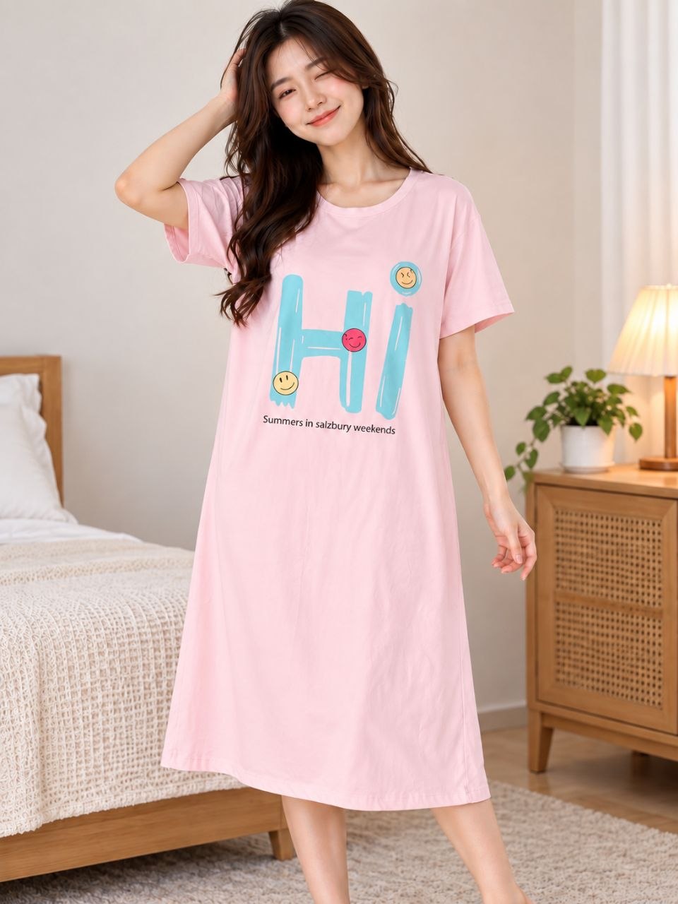 Korean Short Nighty