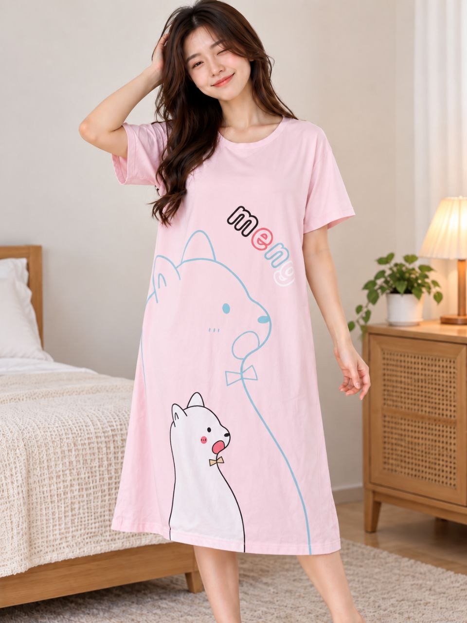 Korean Short Nighty