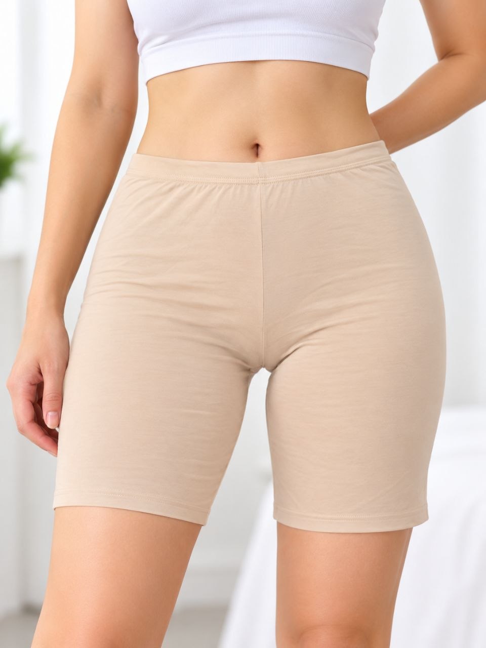 Lycra Cotton  Shorts - (85- 95)