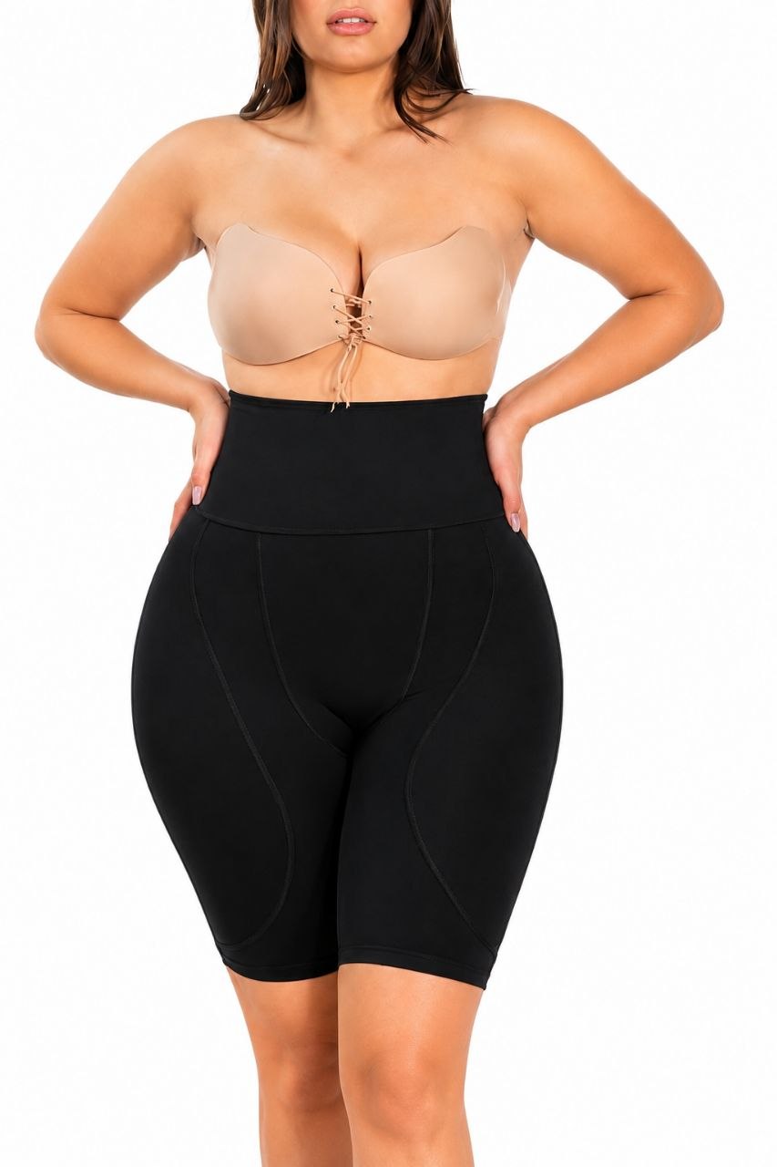 2 Padded Highwaist Shorts