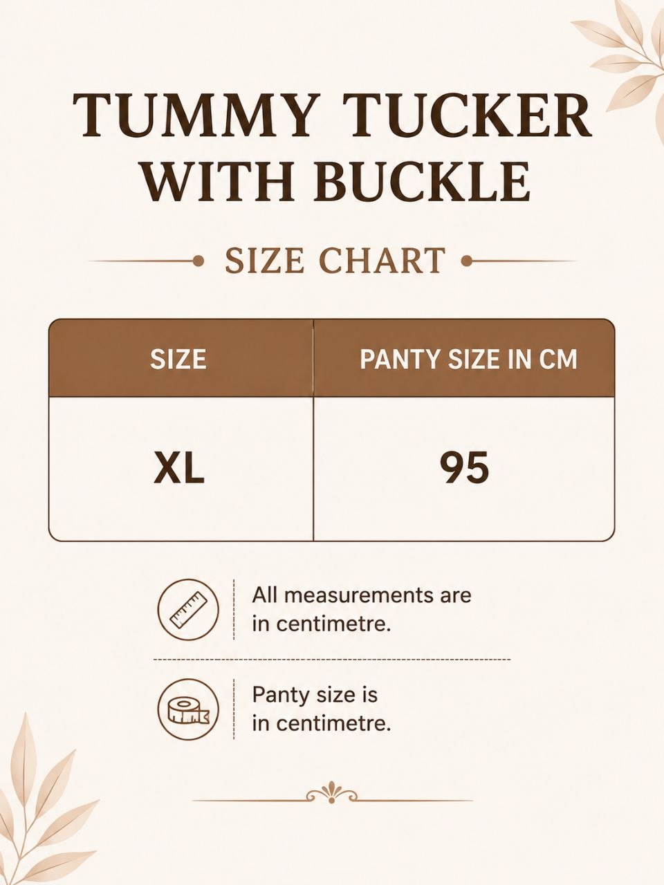 Tummy Tucker With Buckle