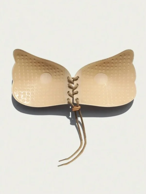 Invisible Silicon Gel Self-Adhesive Stick on Push up  Bra With Tie Tight - Image 4
